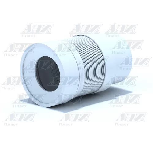 Удлинитель гибкий АНИ для унитаза выпуск 110 мм (200-360мм)